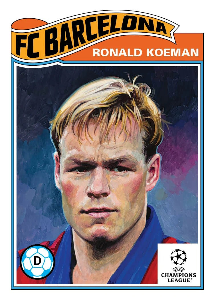2026 | Topps | Living Set | UCC | #908 | Ronald Koeman | FC Barcelona | BAJO PEDIDO | ENVÍO 30 días aproximadamente desde la fecha de compra.