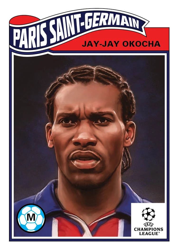 2026 | Topps | Living Set | UCC | #913 | Jay-Jay Okocha | PSG | PREORDEN | ENVÍO 30 días aproximadamente desde la fecha de compra.