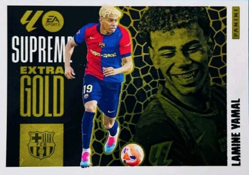 Lamine Yamal - FC Barcelona - Panini Liga Este  - 2025 - 2026 - #002 - Extra Gold Supreme
