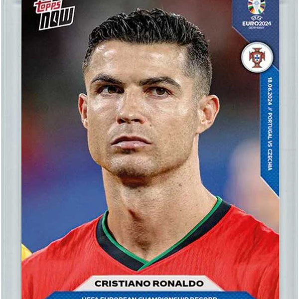 2024 Topps Now Euro - Cristiano Ronaldo #015 Portugal | Football