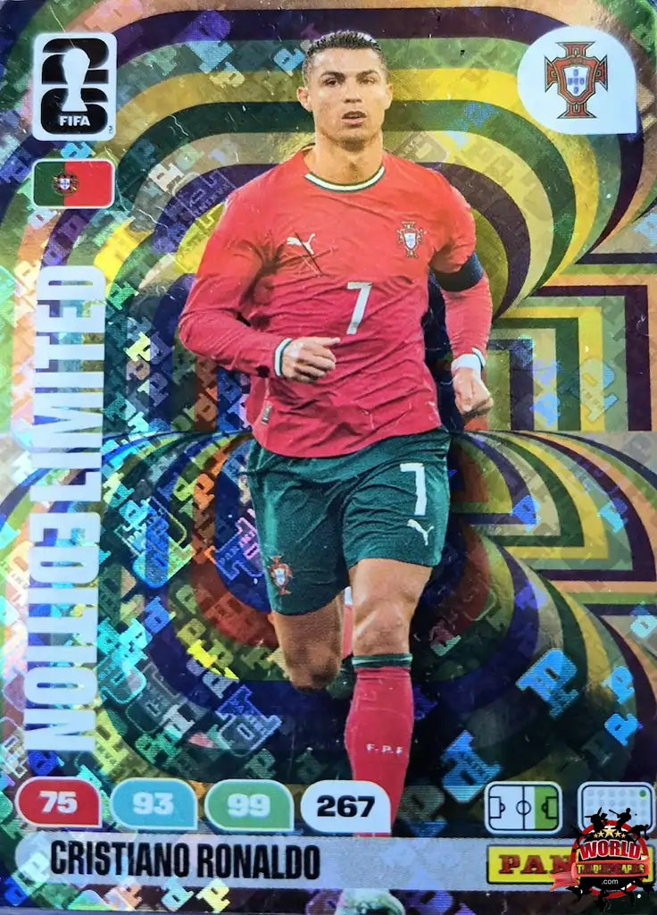 #LEH7|Panini|Adrenlyn XL|FIFA World Cup|2026|Cristiano Ronaldo|Limited Edition Holográficas