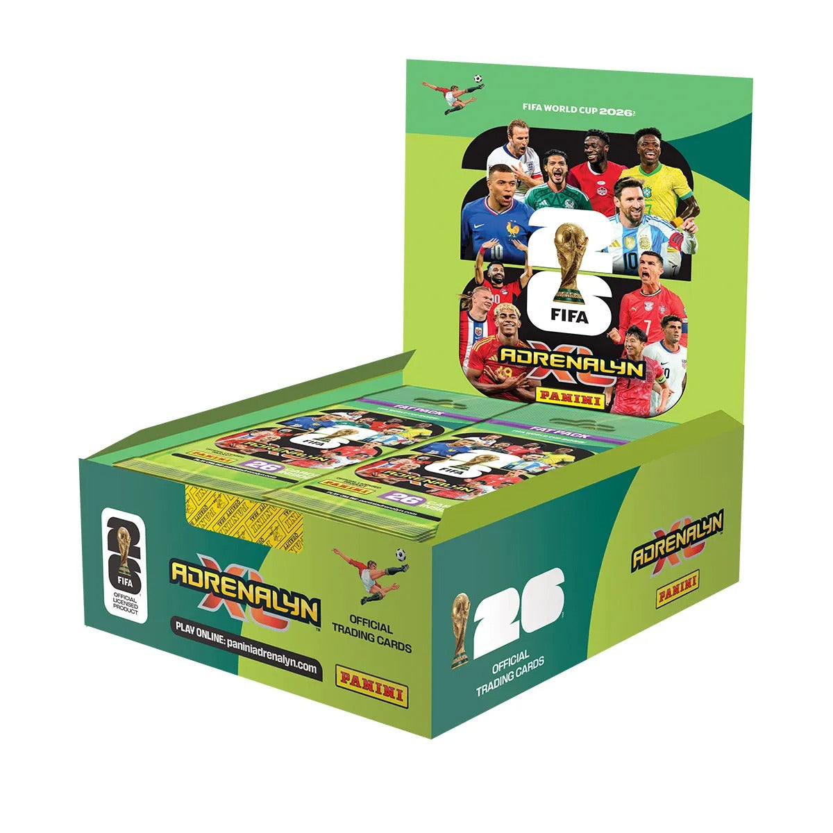 Panini FIFA World Cup 2026 Adrenalyn XL - Fatpack Box - Pre-Venta - Envio a partir del 10/3/26