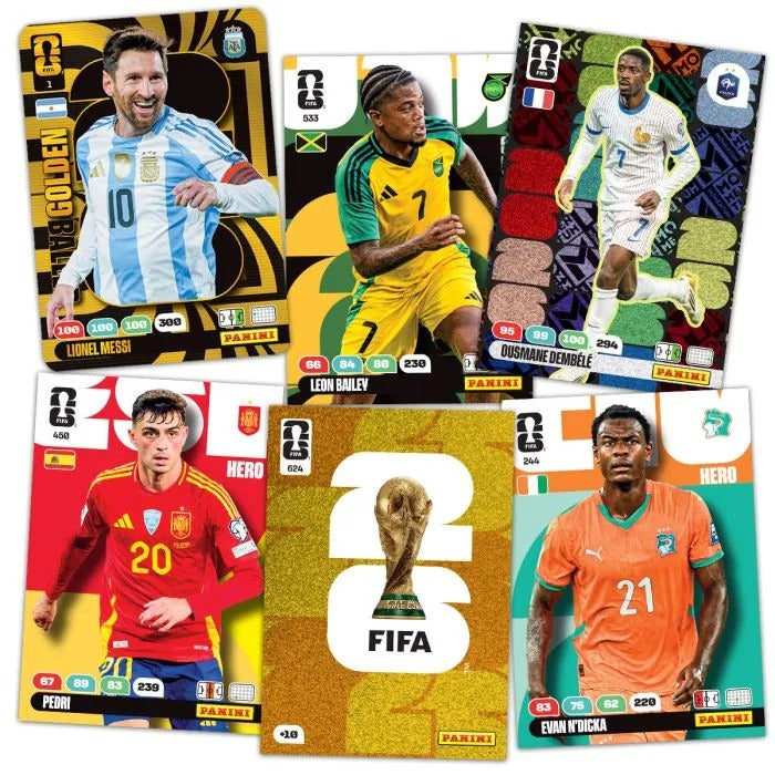 Panini FIFA World Cup 2026 Adrenalyn XL - PREMIUM Caja de 10 sobres - Pre-Venta - Envio a partir del 10/3/26