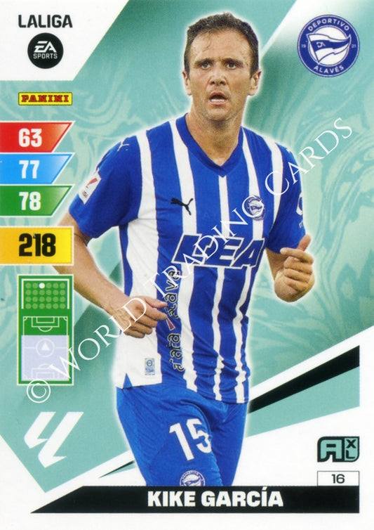 Panini Adrenalyn XL La Liga 2023-2024 #016 -  Kike García (Deportivo Alavés)