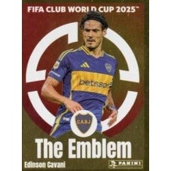 Panini Club World Cup 2025 #166 - Edinson Cavani - The Emblem (CA Boca Juniors)
