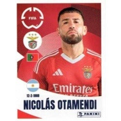 Panini Club World Cup 2025 #178 - Nicolás Otamendi (SL Benfica)