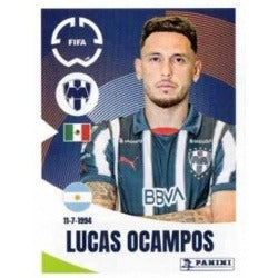 Panini Club World Cup 2025 #312 - Lucas Ocampos (CF Monterrey)