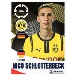 Panini Club World Cup 2025 #355 - Nico Schlotterbeck (Borussia Dortmund)