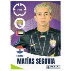Panini Club World Cup 2025 #456 - Matías Segovia (Al-Ain FC)