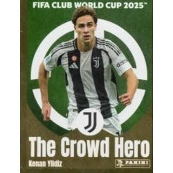 Panini Club World Cup 2025 #478 - Kenan Yildiz - The Crowd Hero (Juventus FC)