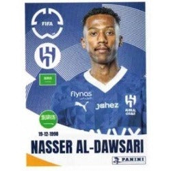 Panini Club World Cup 2025 #506 - Nasser Al-Dawsari (Al-Hilal)