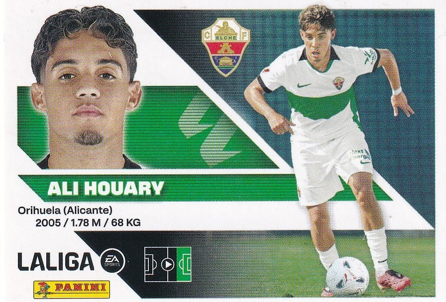 Panini | Liga Este | 2026-2027 | Elche CF | Basico | #017 | Ali Houary | 2ª Edición