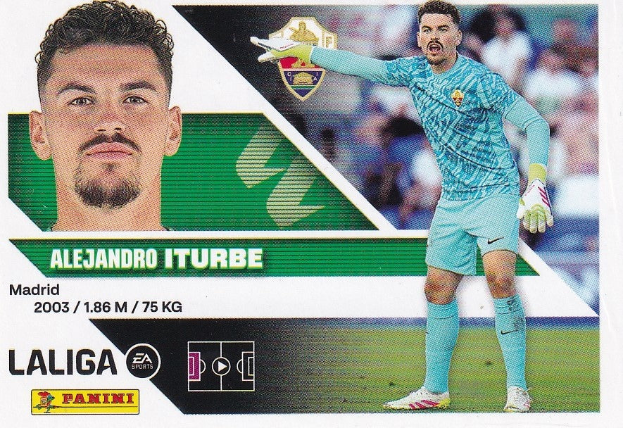 Panini | Liga Este | 2026-2027 | Elche CF | Basico | #004 | Iturbe | 2ª Edición