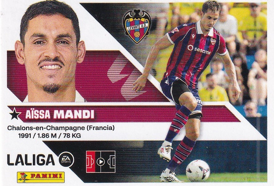 Panini | Liga Este | 2026-2027 | Levante UD | Basico | #008 | Mandi | 2ª Edición
