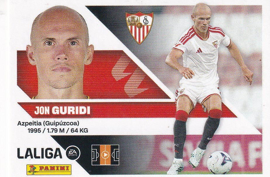 Panini | Liga Este | 2026-2027 | Sevilla FC | Basico | #013 | Guridi | 2ª Edición