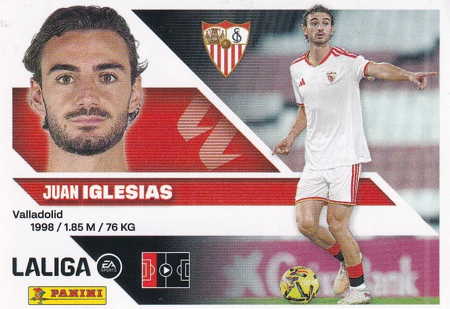 Panini | Liga Este | 2026-2027 | Sevilla FC | Basico | #006Bis | Iglesias | Coloca | 2ª Edición