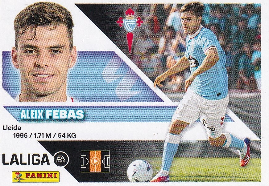 Panini | Liga Este | 2026-2027 | RC Celta | Basico | #UF10 | Febas | Últimos Fichajes | 2ª Edición