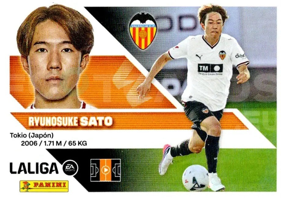 Panini | Liga Este | 2026-2027 | Valencia CF | Basico | #UF14 | Sato | Últimos Fichajes | 2ª Edición