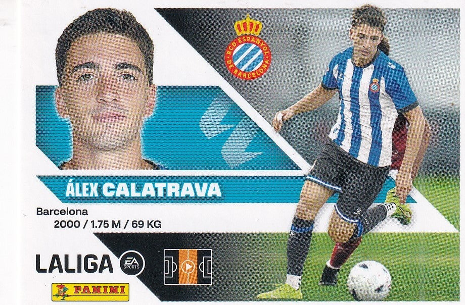 Panini | Liga Este | 2026-2027 | RCD Espanyol | Basico | #UF02 | Calatraba | Últimos Fichajes | 2ª Edición