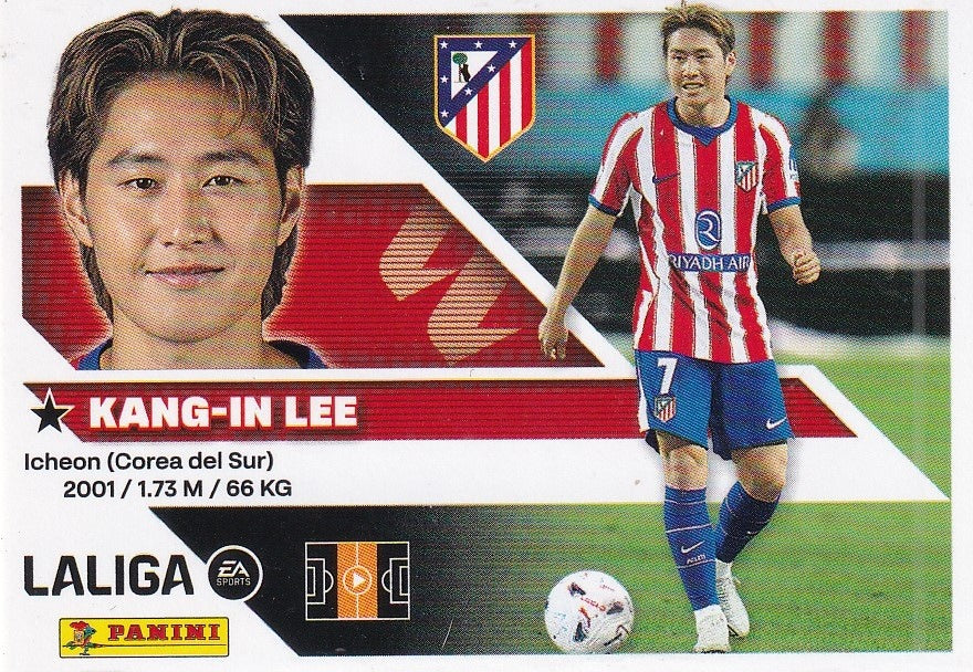 Panini | Liga Este | 2026-2027 | Atletico de Madrid | Basico | #UF20 | Kang-in Lee | Últimos Fichajes | 2ª Edición