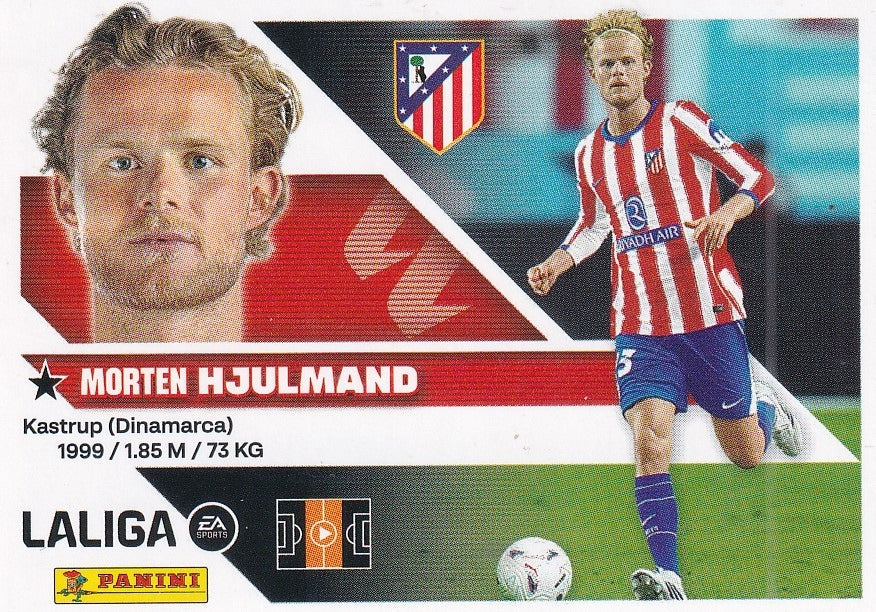 Panini | Liga Este | 2026-2027 | Atletico de Madrid | Basico | #UF05 | Hjulmand | Últimos Fichajes | 2ª Edición