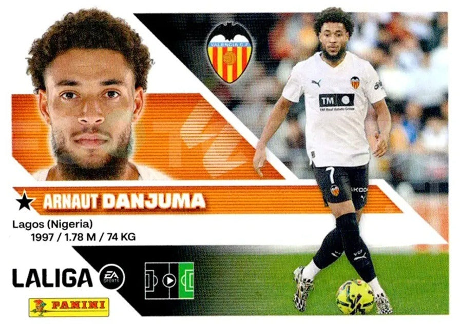Panini | Liga Este | 2026-2027 | Valencia FC | Basico | #019Bis | Danjuma | Coloca | 2ª Edición