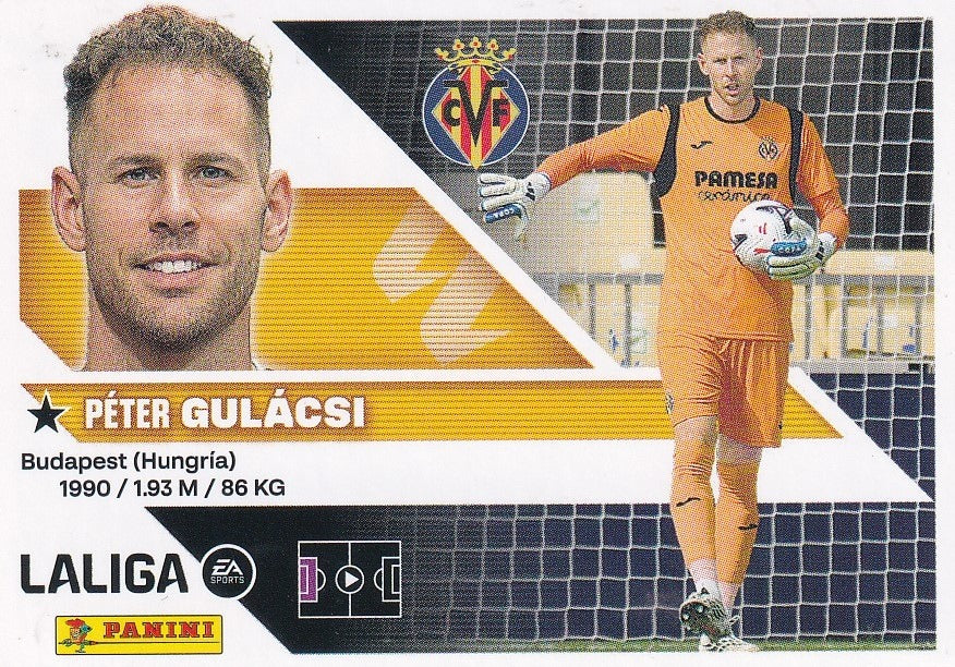 Panini | Liga Este | 2026-2027 | Villarreal FC | Basico | #004Bis | Gulacsi | Coloca | 2ª Edición