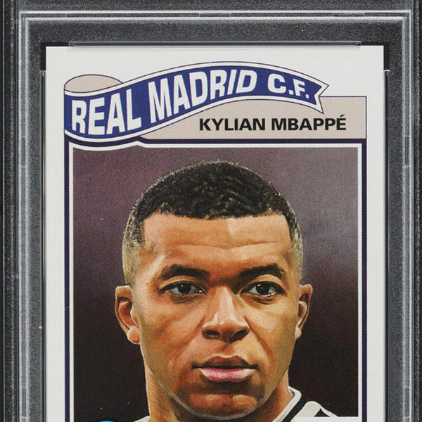 Kylian Mbappe - 2024 - Topps Living Set UCL - Real Madrid - PSA 10 - #