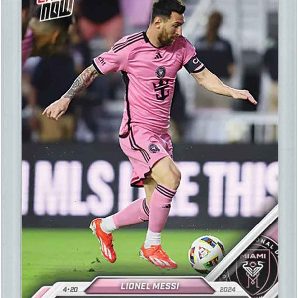 【新品/タグ付き】2024 インテル・マイアミ♯10 メッシ【Lサイズ】3rd 2024 Topps Now MLS - Lionel Messi #038 Inter Miami | Soccer Card