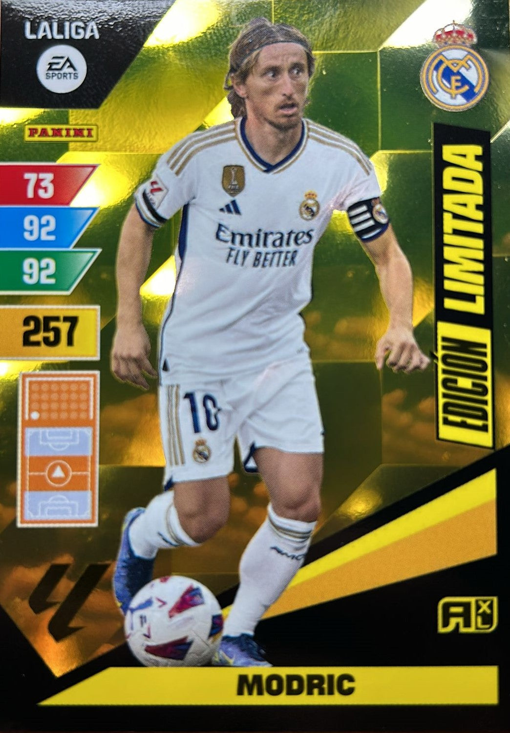 Panini Adrenalyn XL La Liga 2023/2024 - Modric - Edición Limitada