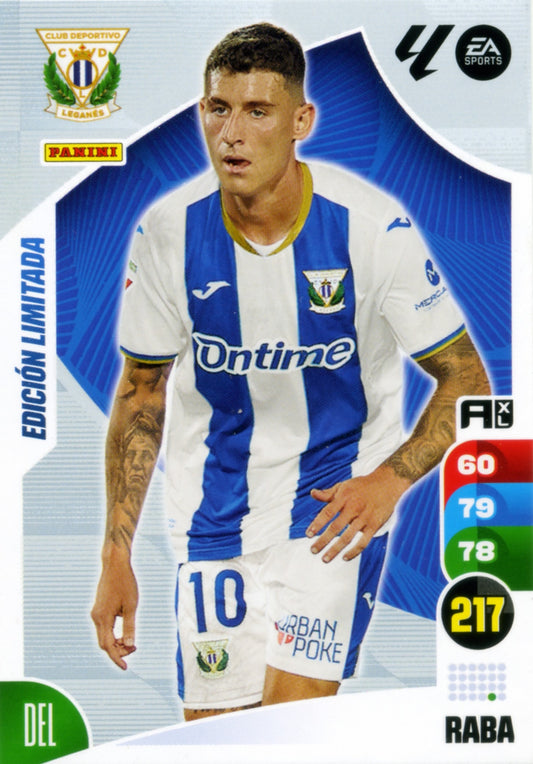 Panini Adrenalyn XL La Liga 2024/2025 - Raba - Leganés - Last Moment - Edición Limitada