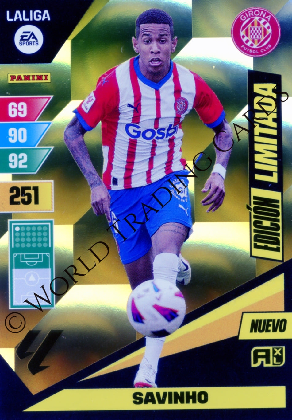 Panini Adrenalyn XL La Liga 2023/2024 - Savinho - Edición Limitada
