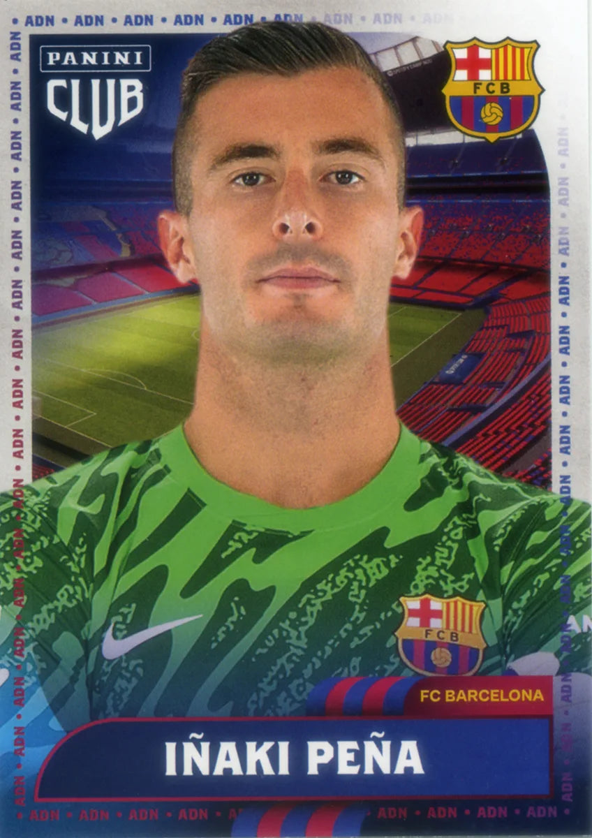 Panini Club FC Barcelona 2024-2025 #006 - Iñaki Peña (FC Barcelona) ADN