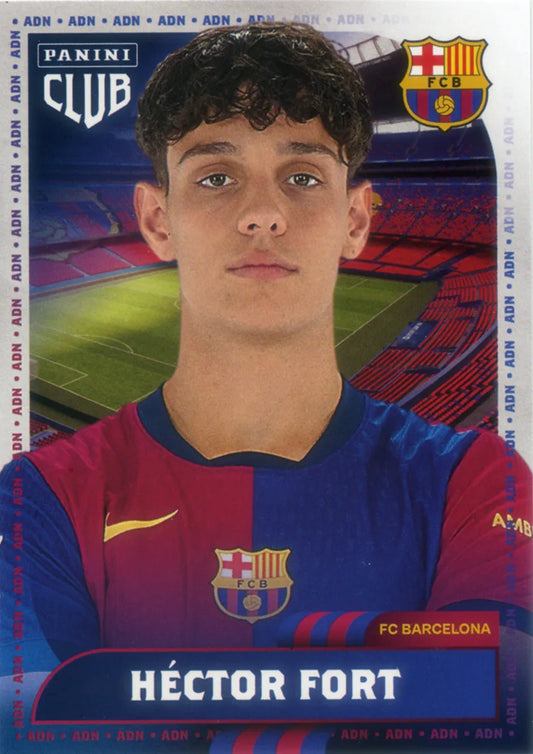 Panini Club FC Barcelona 2024-2025 #009 - Héctor Fort (FC Barcelona) ADN