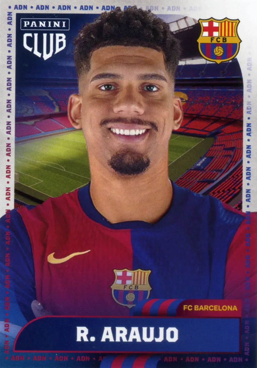 Panini Club FC Barcelona 2024-2025 #010 - Ronald Araujo (FC Barcelona) DNA