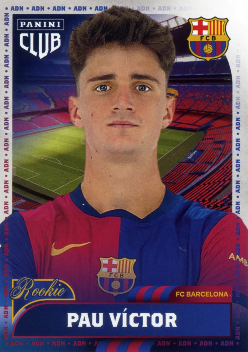 Panini Club FC Barcelona 2024-2025 #030 - Pau Víctor (FC Barcelona) ADN