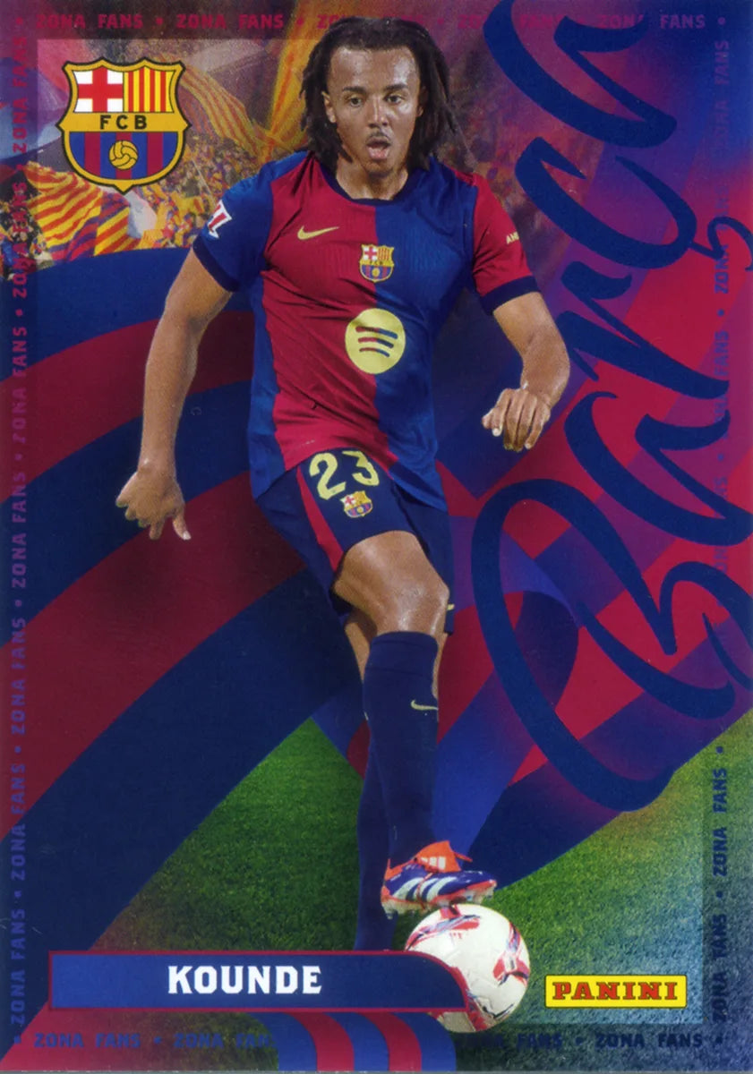 Panini Club FC Barcelona 2024-2025 #033 - Kounde (FC Barcelona) FANS ZONE