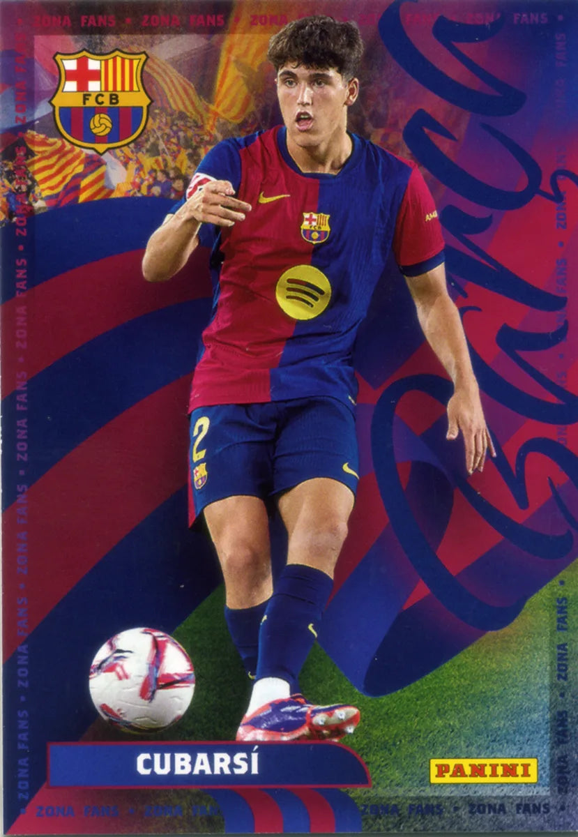 Panini Club FC Barcelona 2024-2025 #034 - Cubarsí (FC Barcelona) FANS AREA