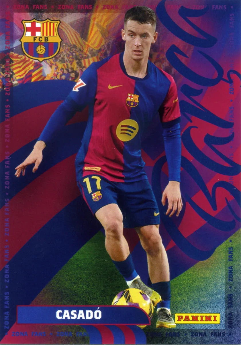 Panini Club FC Barcelona 2024-2025 #038 - Casadó (FC Barcelona) FAN ZONE