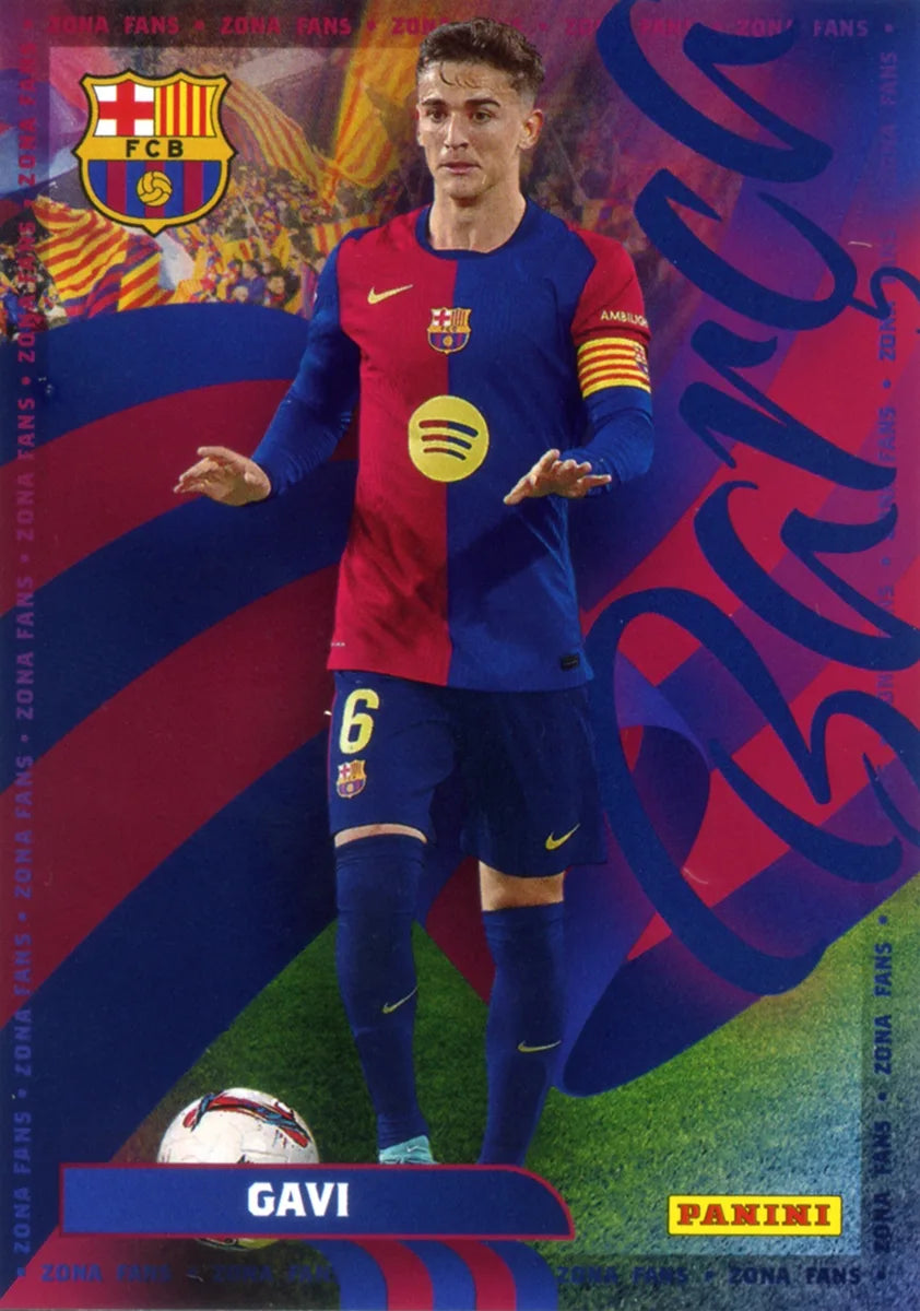 Panini Club FC Barcelona 2024-2025 #039 - Gavi (FC Barcelona) FANS ZONE