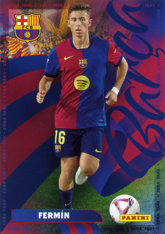 Panini Club FC Barcelona 2024-2025 #041 - Fermin (FC Barcelona) ZONA FANS