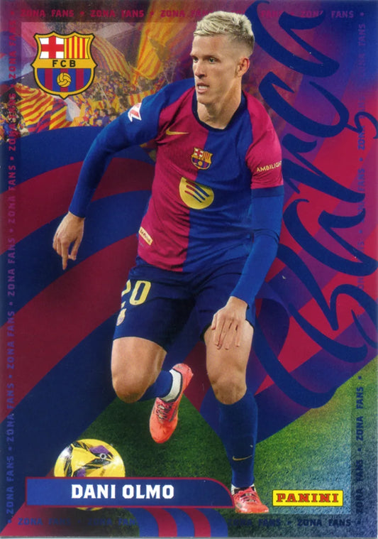 Panini Club FC Barcelona 2024-2025 #042 - Dani Olmo (FC Barcelona) ZONA FANS