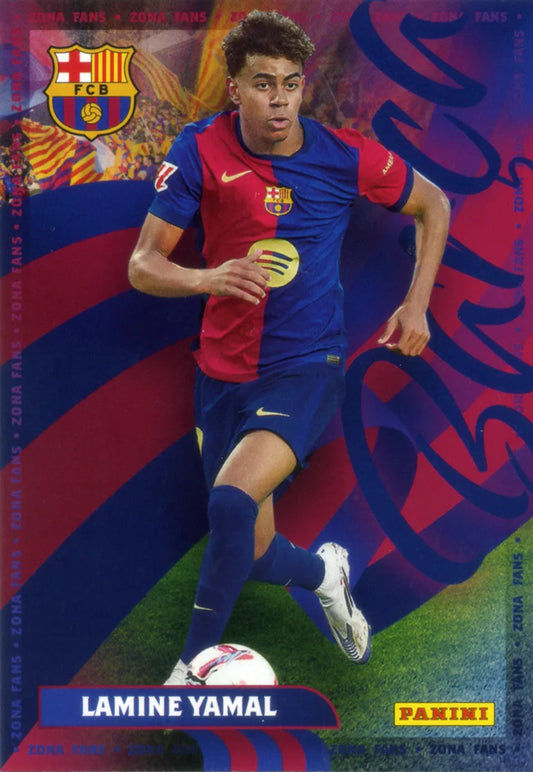 Panini Club FC Barcelona 2024-2025 #043 - Lamine Yamal (FC Barcelona) ZONA FANS