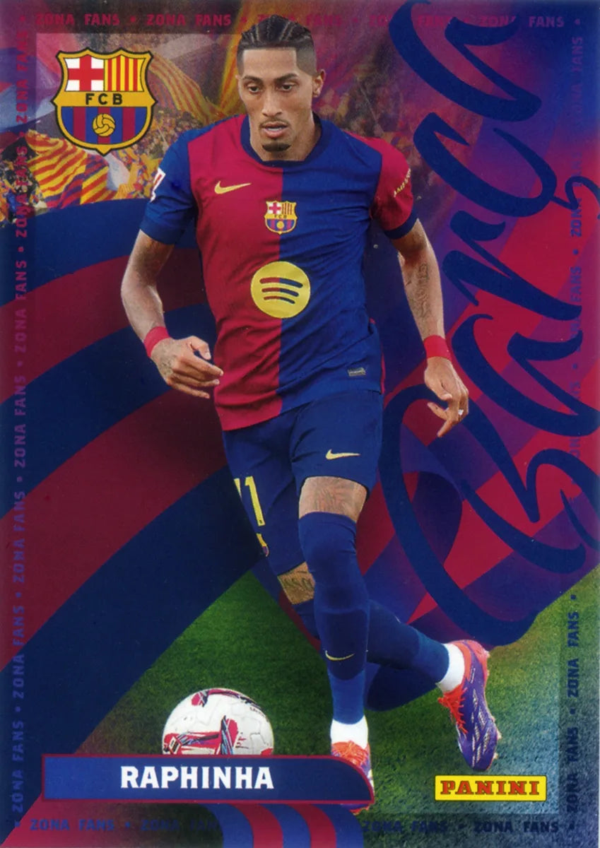Panini Club FC Barcelona 2024-2025 #045 - Raphinha (FC Barcelona) FANS ZONE