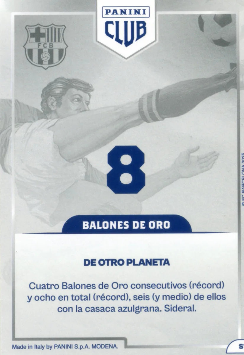 Panini Club FC Barcelona 2024-2025 #S1 - Messi (FC Barcelona) PANINI SUPREME