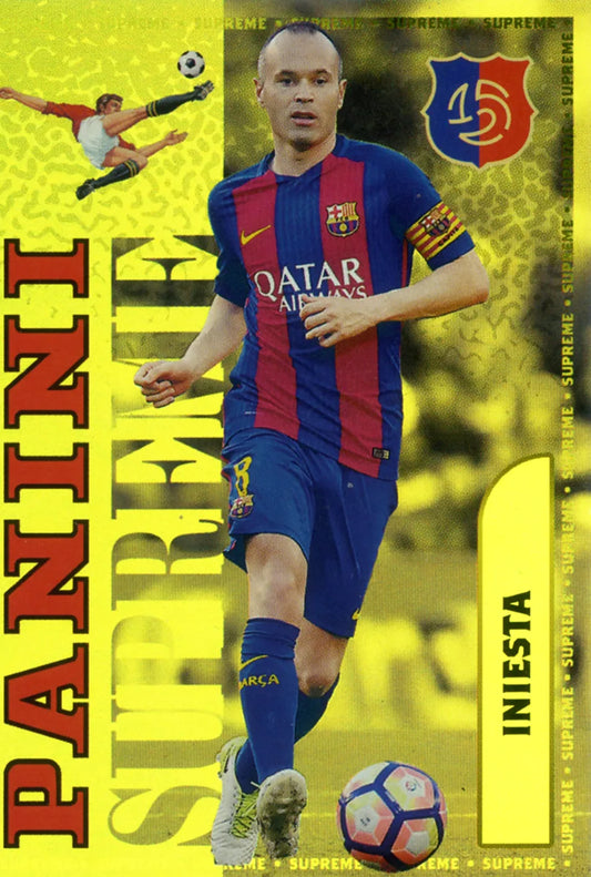 Panini Club FC Barcelona 2024-2025 #S4 - Iniesta (FC Barcelona) PANINI SUPREME