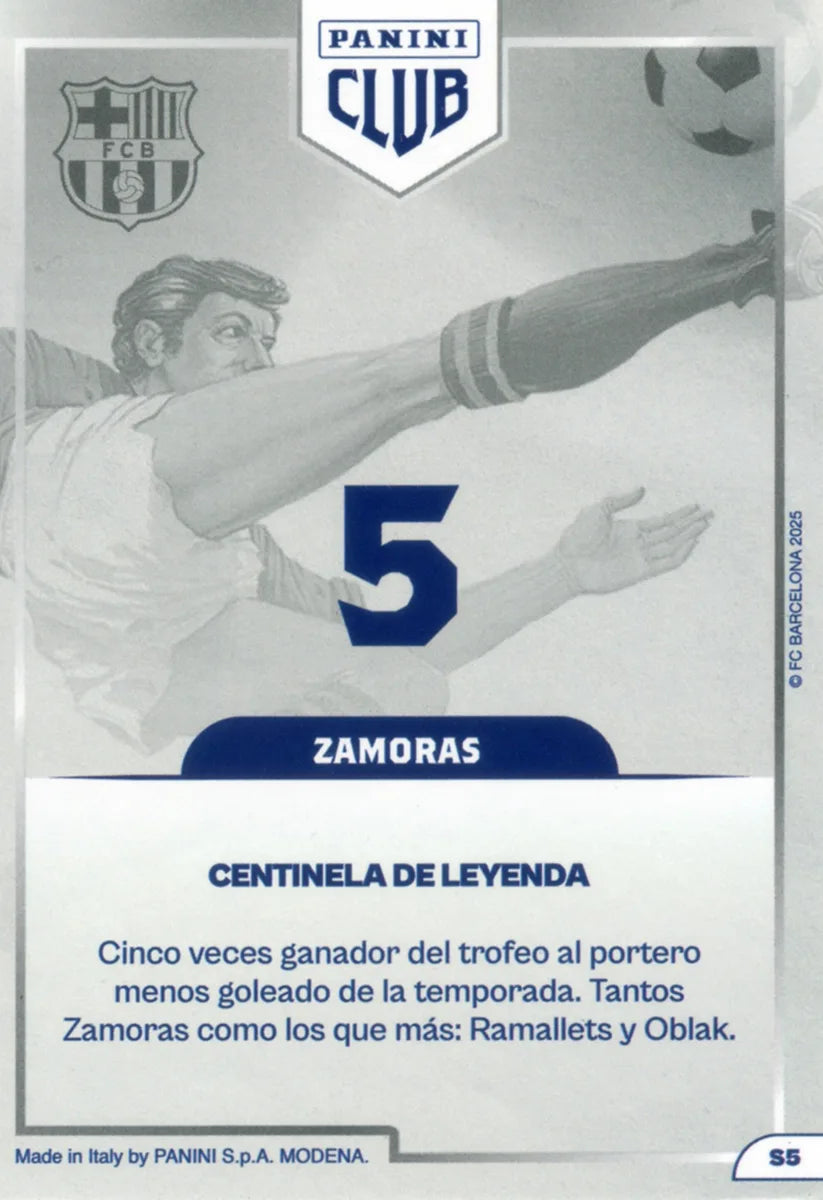 Panini Club FC Barcelona 2024-2025 #S5 - Victor Valdes (FC Barcelona) PANINI SUPREME
