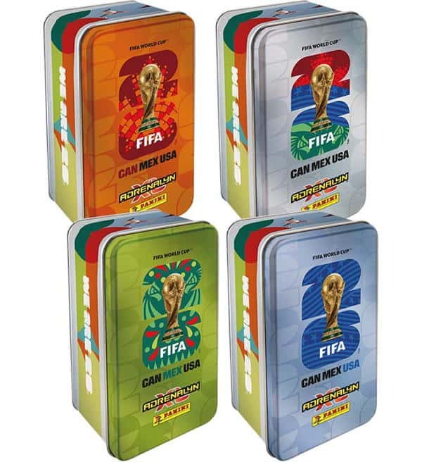 Panini FIFA World Cup 2026 Adrenalyn XL - Classic Tin Set - Pre-Venta - Envio a partir del 10/3/26
