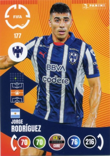 Cromo Trading Card Fútbol-Héctor Moreno-CF Monterrey-Panini Club World Cup Adrenalyn XL 2025-#176-CORE / Team Mate