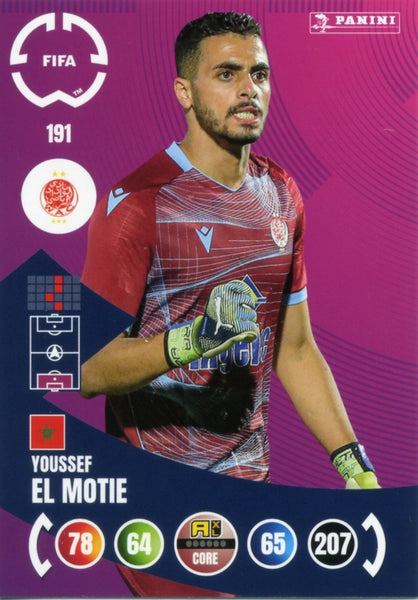 Cromo Trading Card Fútbol-Jamal Harkass-Wydad AC-Panini Club World Cup Adrenalyn XL 2025-#190-FANS / Emblem